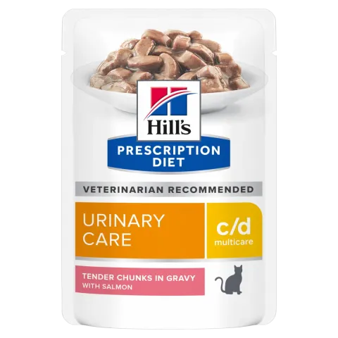 Hill’s Prescription Diet c/d догляд за сечовидільною системою, з лососем купити за ціною ₴73.08