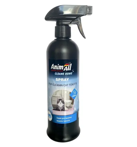 AnimAll cleane home Спрей для чищення кошачіх туалетів, 500 мл купити за ціною ₴155.00