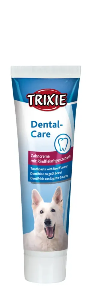 Фото Зубна паста Trixie зі смаком яловичини, 100 г купити за ціною ₴129.00