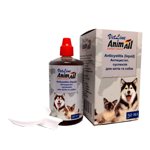 AnimAll VetLine Антицистит суспензія для котів і собак купити за ціною ₴103.00