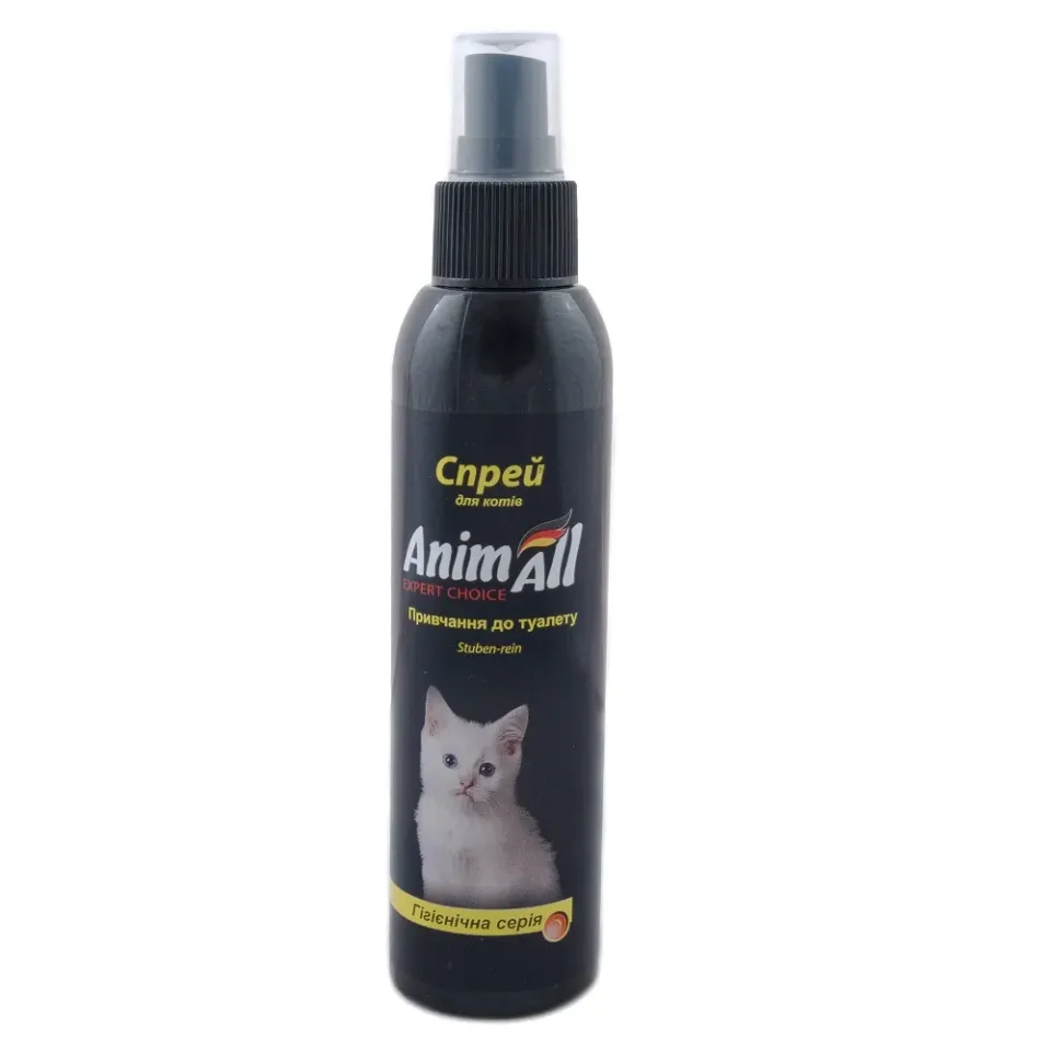 Фото Спрей AnimAll для залучення до туалету для котів купити за ціною ₴76.00