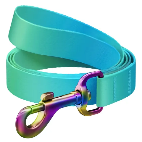 Повідець для собак з нейлону WAUDOG Nylon Recycled, градієнт, S, Ш 15 мм, Д 122 cм блакитний купити за ціною ₴262.00