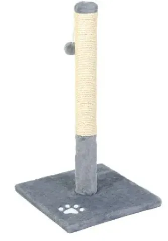 Дряпка Природа ДО1 стовпчик для котів сірий 36х36х67 см купити за ціною ₴775.00