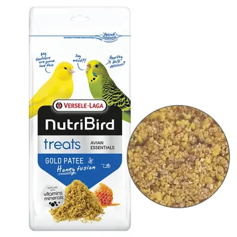 Versele-Laga NutriBird Gold Patee Honey Fusion НУТРІБЕРД ГОЛД ПАТІ ХАНІ ФЬЮЖН яєчний корм з медом для птахів купити за ціною ₴412.00