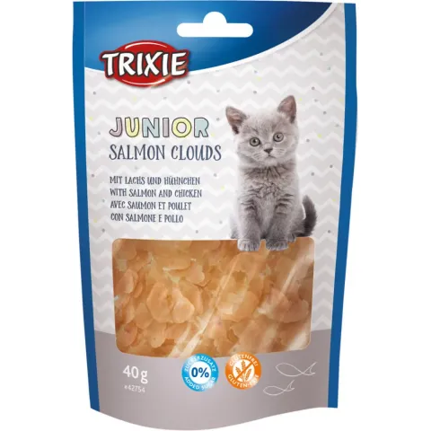 Ласощі тріксі Trixie Junior Лосось Хмари для котів, 40 г арт.42754 купити за ціною ₴99.00