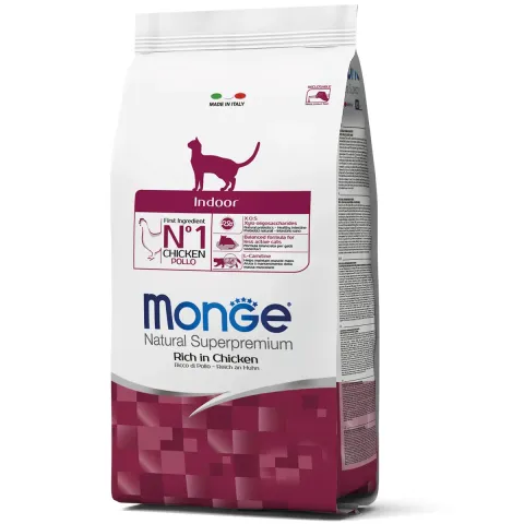 Корм сухий для котів Монж Monge Cat Indoor купити за ціною ₴235.00