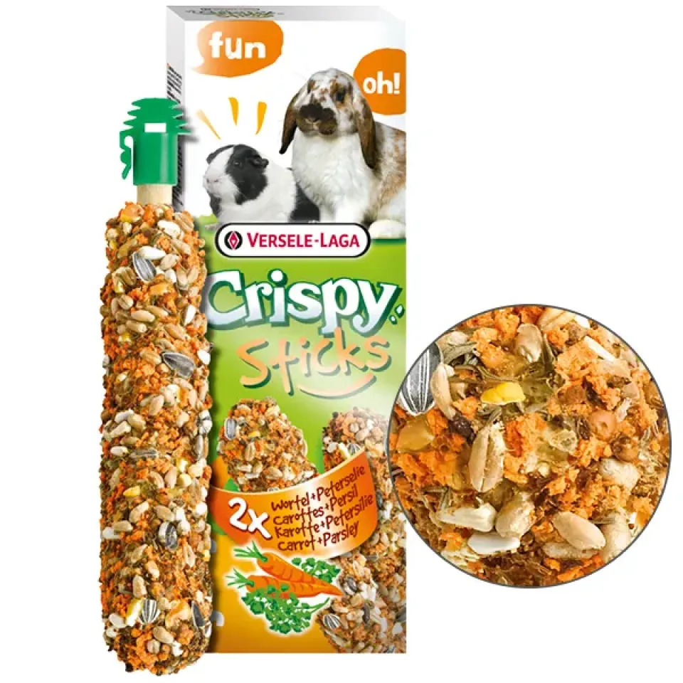 Фото Versele-Laga Crispy Sticks Carrot&Parsley купити за ціною ₴197.00