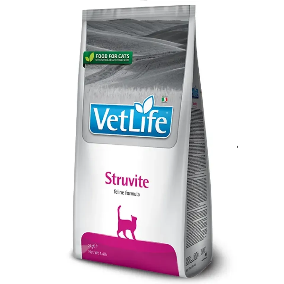 Фото Корм сухий для котів Фарміна Vet Life Struvite для розчинення струвітних уролітів купити за ціною ₴336.00
