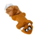 Фото Іграшка для собак Білка з 2-ма пищалками GiGwi Plush, плюш, штучне хутро, гума, 24 см купити за ціною ₴345.00
