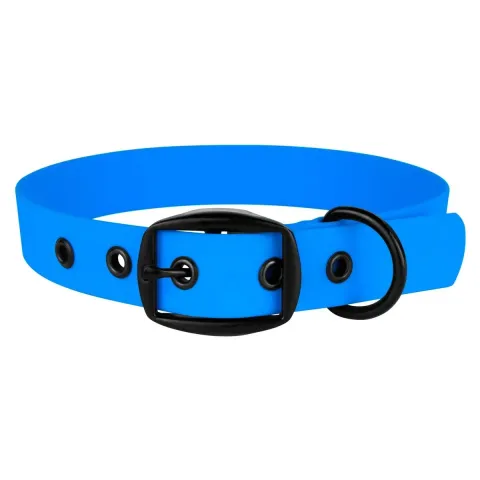 Нашийник для Собак BronzeDog Surf Водовідштовхуючий із Захисним Полімерним Покриттям та Ремінною Пряжкою Блакитний S купити за ціною ₴208.00