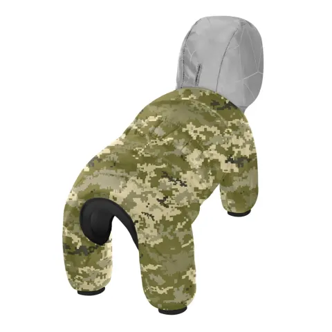 Комбінезон для собак WAUDOG Clothes, малюнок "Мілітарі", XS22, В 29-31 см, С 19-21 см купити за ціною ₴804.00