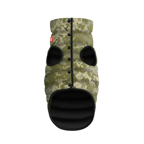 Курточка для собак WAUDOG Clothes, малюнок "Мілітарі", XS22, В 33-36 см, С 19-22 см купити за ціною ₴552.00