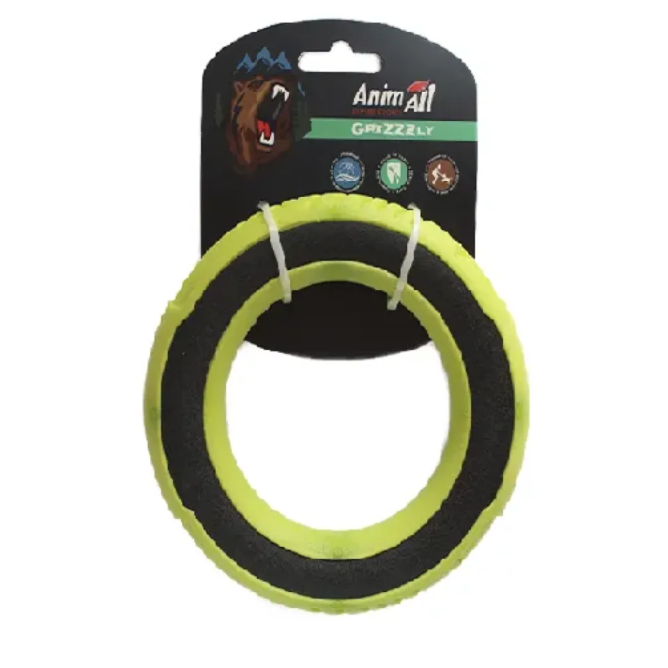 Фото AnimAll GrizZzly Іграшка для собак, супер-кільце купити за ціною ₴249.00