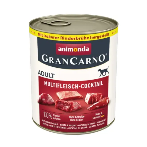 Корм для собак Animonda GranCarno Adult Multi Meat Cocktail купити за ціною ₴339.00