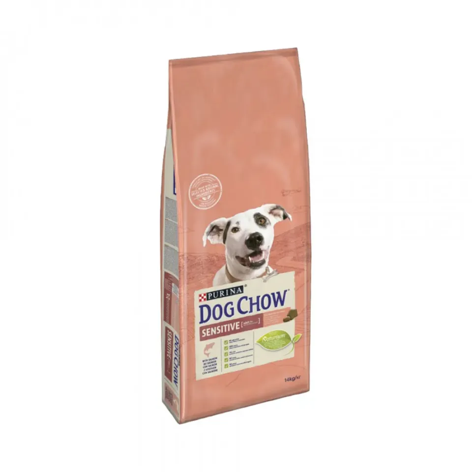 Фото Дог Чау корм DOG CHOW Sensetive для собак для чутливого травлення з лососем, 2,5кг купити за ціною ₴408.00