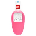 Фото Поїлка-насадка на пляшку WAUDOG Silicone, 165х90 мм рожевий купити за ціною ₴141.00