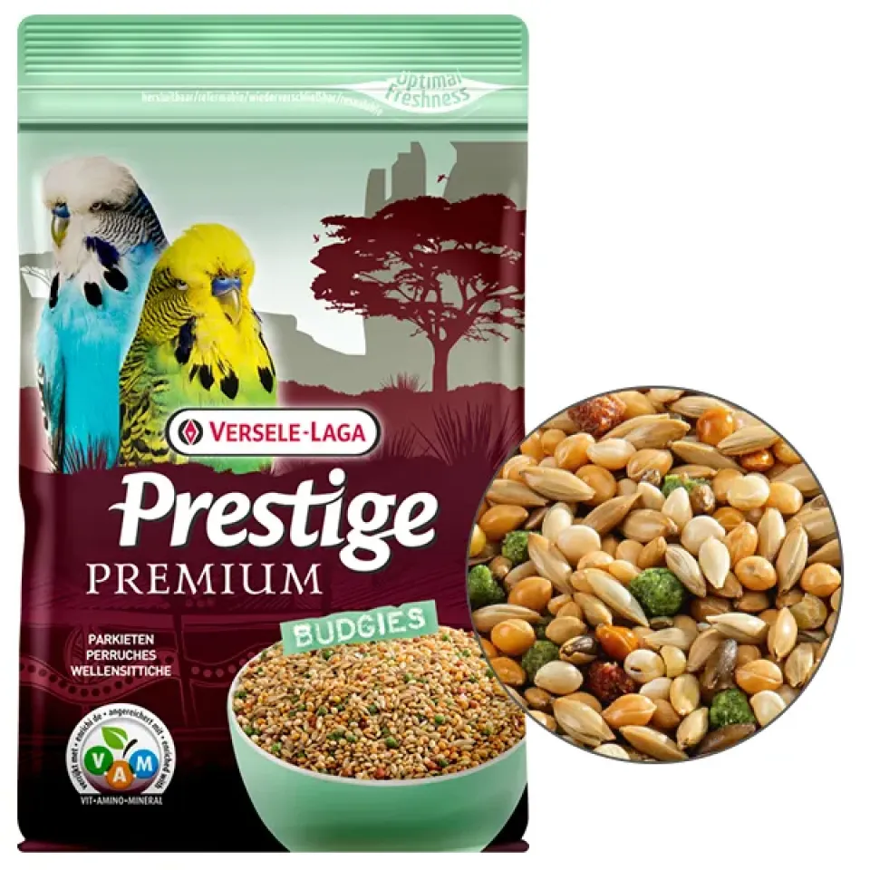 Фото Versele-Laga Prestige Premium Вudgies для хвилястих папуг, 0,8 кг купити за ціною ₴312.00