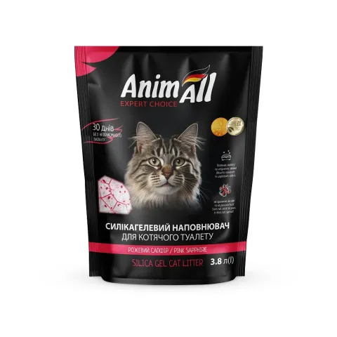 Силікагелевий наповнювач AnimAll (Анімалл) "Рожевий сапфір" купити за ціною ₴244.00