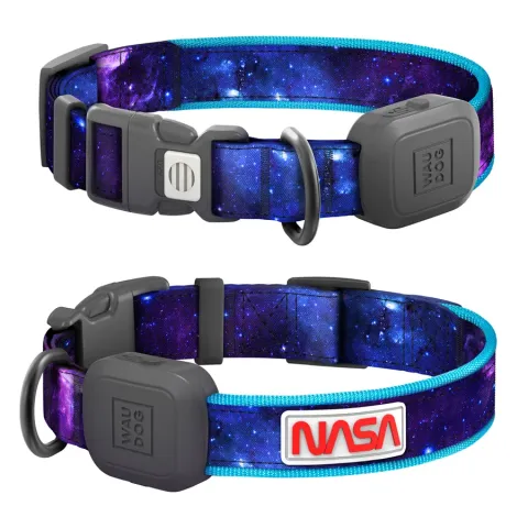 Нашийник для собак з підсвічуванням WAUDOG LED, NASA21, Type-C, S-M, Ш 25 мм, Дов 31-45 cm купити за ціною ₴683.00