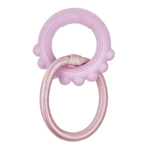 Іграшка для собак AnimAll GrizZzly Baby 0402 Восьминіг з канатом, рожева лаванда, 13,5х12,8х2,6 см купити за ціною ₴251.00