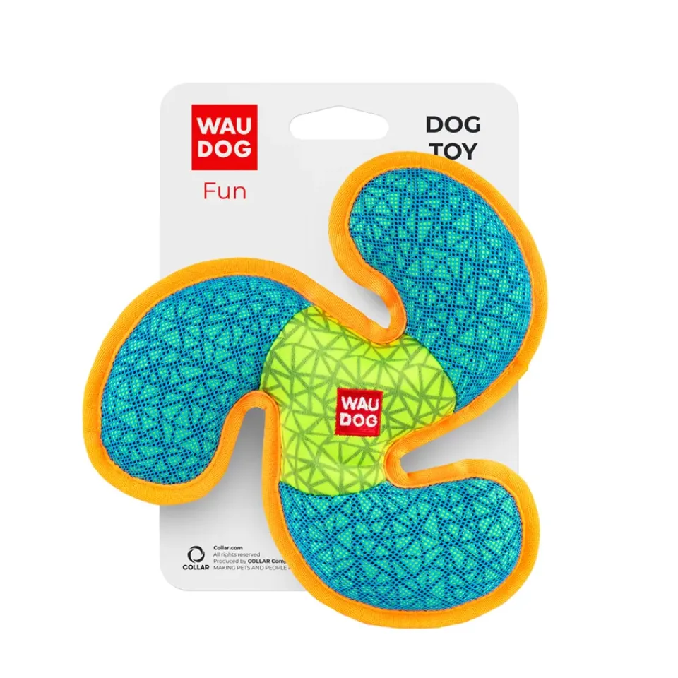 Фото Іграшка для собак WAUDOG Fun, "Пропелер", Ш 21см, Д 21 см блакитний купити за ціною ₴317.00